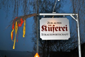 If the broom is out, they're open!