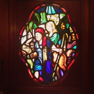 The window on Val-Kill's door.