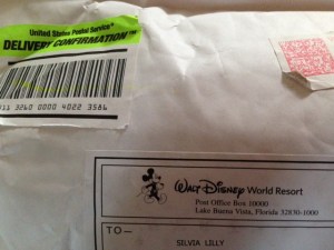 Thanks, Disney World!